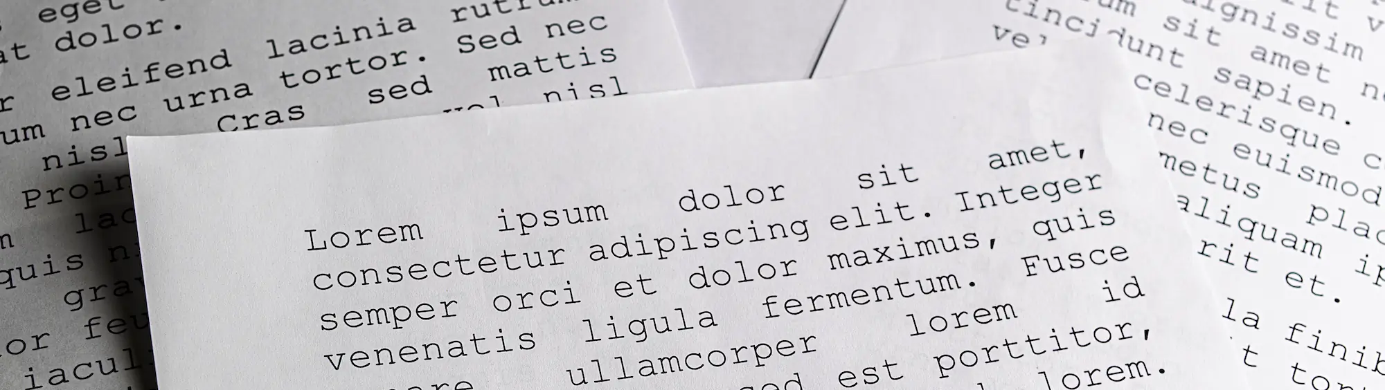 The perfect report does not exi-